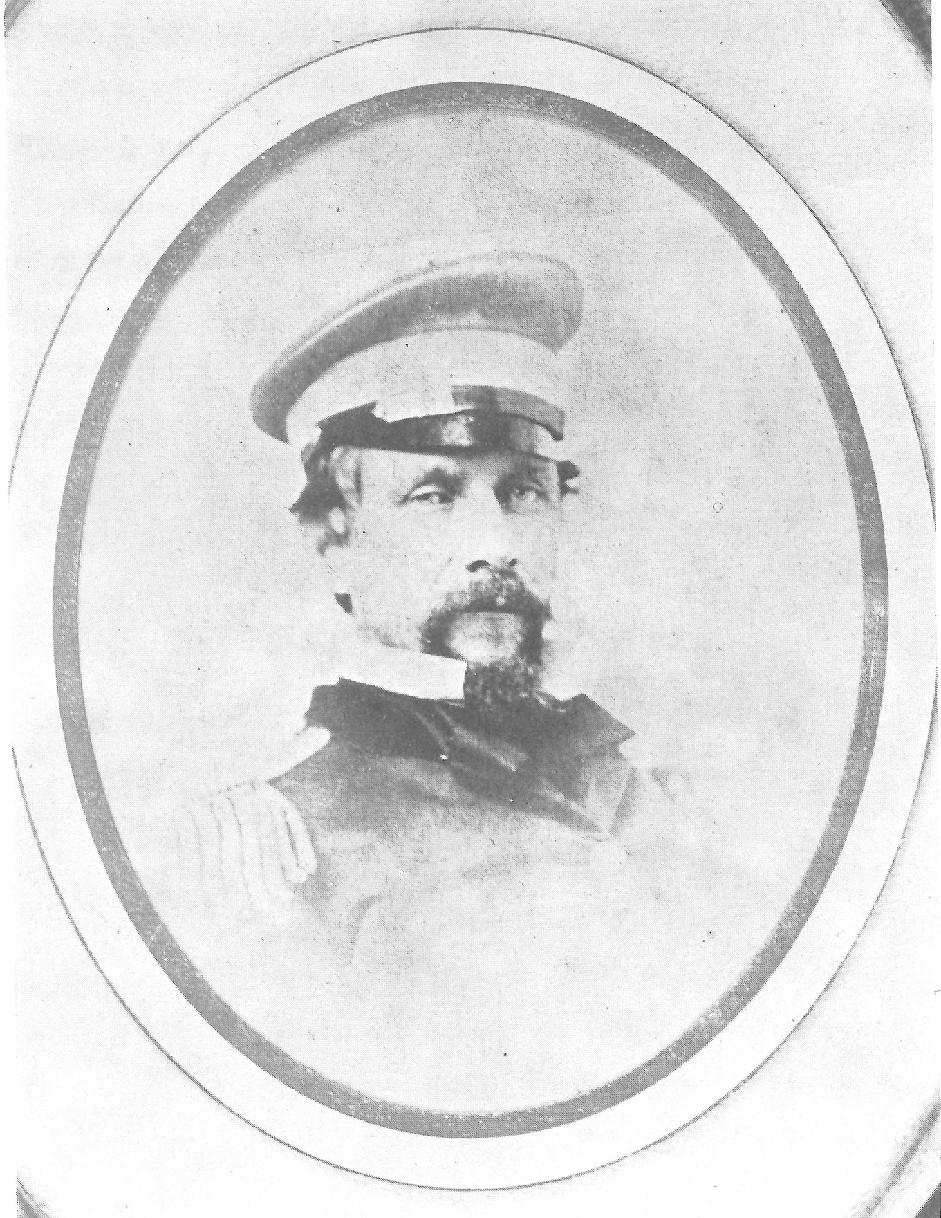 2.	The only known image of Revenue Cutter Service officer William Cooke Pease. Taken in 1860, it is the oldest photograph of a cutterman that exists. (Florence Kern, Captain Pease: U.S. Coast Guard Pioneer)