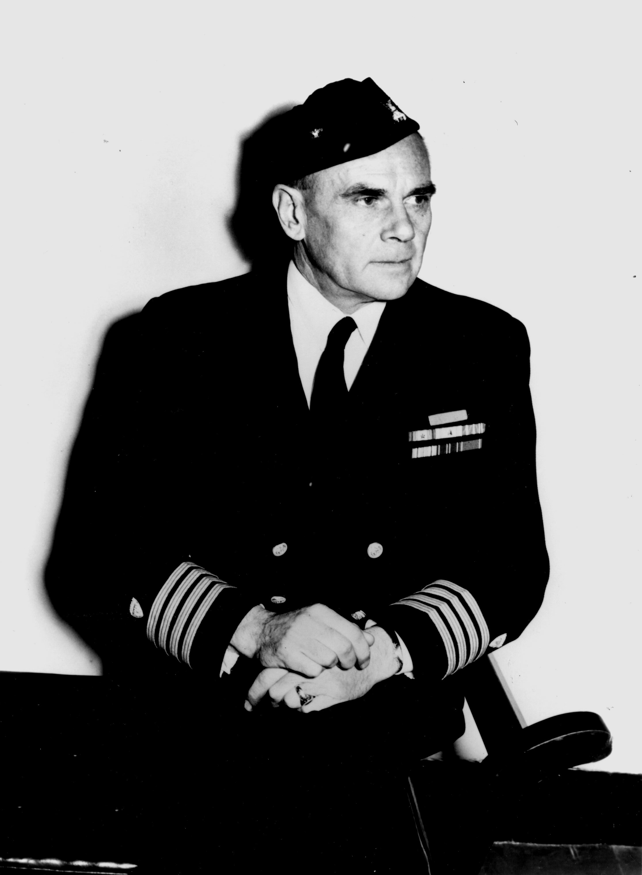 Vintage photograph of Capt. Carl Christian von Paulsen late in his Coast Guard career. (U.S. Coast Guard)